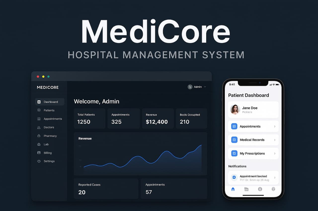 MediCore — Hospital Management System